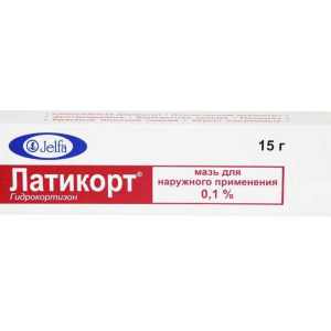Латикорт мазь для наружного применения 0,1% туба 15г