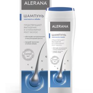 Алерана шампунь плотность и объем 250мл