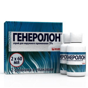 Генеролон спрей 5% флакон 60мл №2