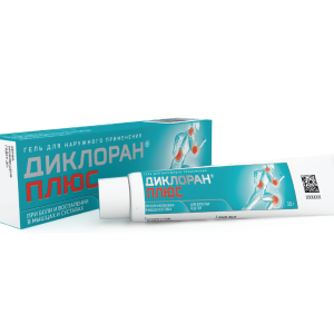  Диклоран Плюс гель для наружного применения туба 30г