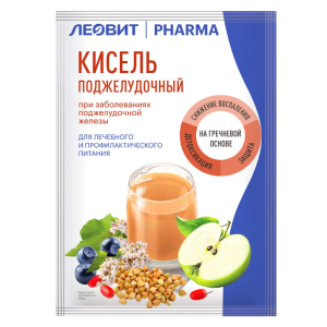 Леовит PHARMA кисель поджелудочный пакеты 20г №1