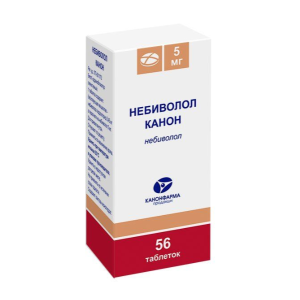 Небиволол Канон таблетки 5мг №56
