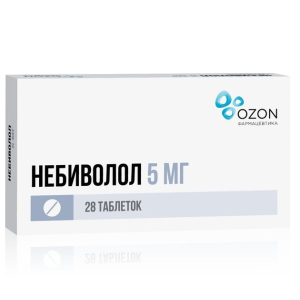 Небиволол таблетки 5мг №28