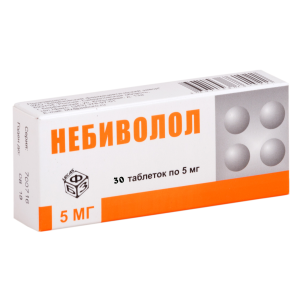 Небиволол таблетки 5мг №30