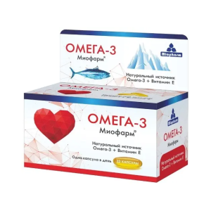 Омега-3 Миофарм капсулы 1000мг №32 