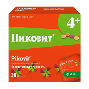 Пиковит таблетки покрытые оболочкой №60