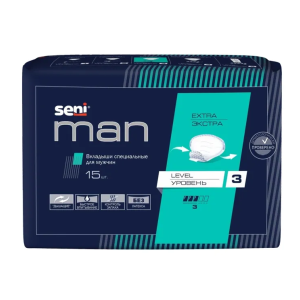 Сени man extra Level 3 вкладыши специальные для мужчин экстра уровень №15