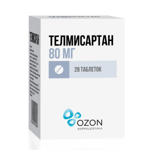 Телмисартан таблетки 80мг №28