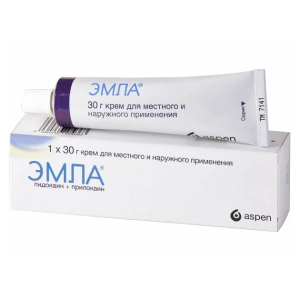 Эмла крем для местного и наружного применения туба 30г
