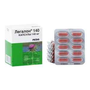 Легалон 140 капсулы 140мг №60
