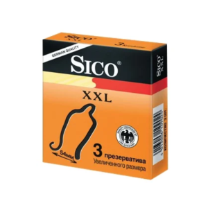 Sico XXL презервативы увеличенного размера №3