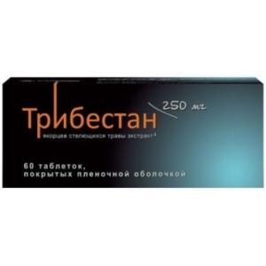 Трибестан таблетки покрытые плёночной оболочкой 250мг №60