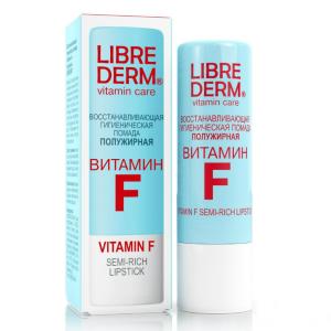 Либридерм гигиеническая помада витамин f полужирная 4 г