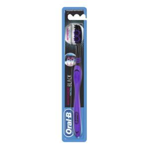 Oral-B зубная щетка всесторонняя чистка black средней жесткости