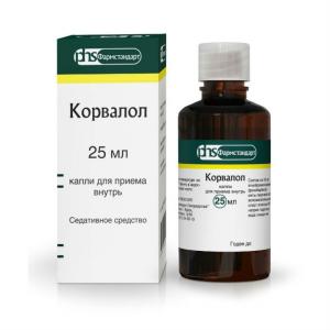Корвалол капли для приема внутрь флакон-капельница 25мл 