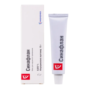 Синафлан мазь для наружного применения 0,025% туба 15г