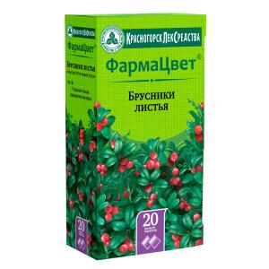 Брусники листья порошок фильтр-пакет 1,5г №20
