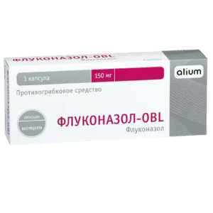 Флуконазол-OBL капсулы 150мг №1