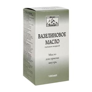 Вазелиновое масло для приема внутрь флакон 100мл 