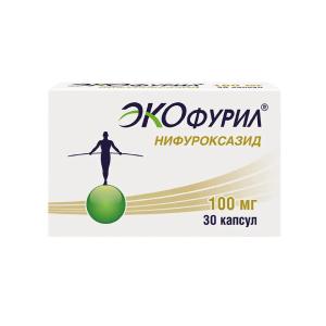 Экофурил капсулы 100мг №30 