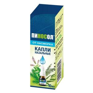 Пиносол капли назальные флакон 10мл
