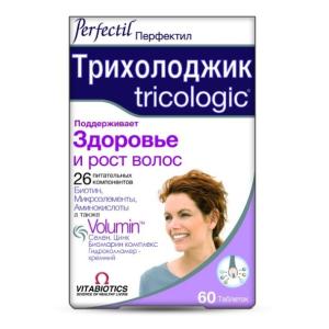 Перфектил Трихолоджик таблетки массой 986мг №60