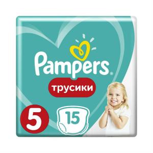 Pampers pants трусики-подгузники  для мальчиков и девочек 12-17кг №15