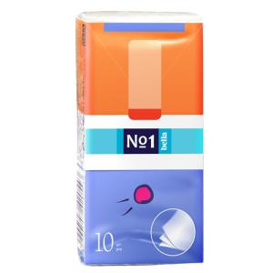 Носовые платочки бумажные Bella №1Classic 2-слойные №10 