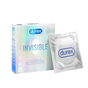 Durex invisible презервативы ультратонкие №3
