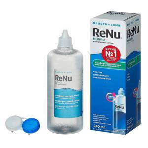 РеНю МультиПлюс универсальный раствор для линз 240мл