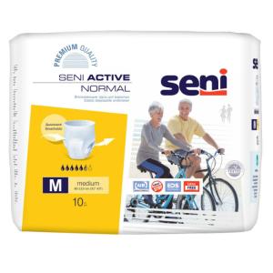 Сени active normal medium впитывающие трусы для взрослых объем в поясе 80-110см №10