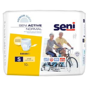Сени active normal small впитывающие трусы для взрослых объем в поясе 55-85см №10