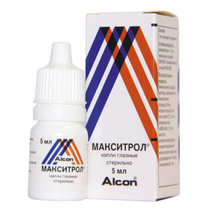 Макситрол глазные капли флакон-капельница 5мл