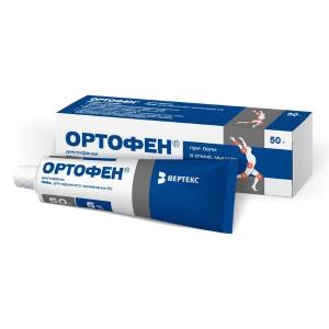 Ортофен гель для наружного применения 5% туба 50г