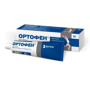 Ортофен гель для наружного применения 5% туба 30г
