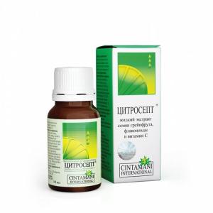 Цитросепт Экстракт семян грейпфрута капли для приема внутрь и наружного применения флакон 10мл