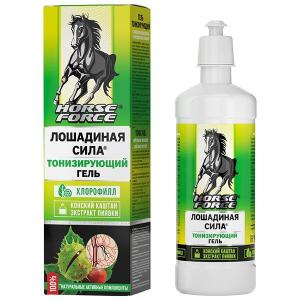 Лошадиная сила тонизирующий гель для ног с конским каштаном и экстрактом пиявки 500мл