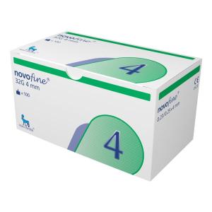 Иглы одноразовые НовоФайн 32g 0,23х4мм №100