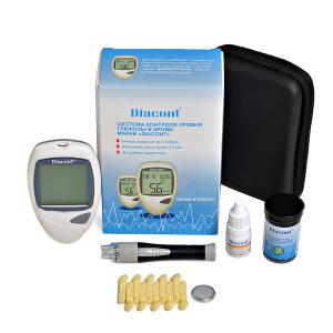 Глюкометр Diacont (система контроля уровня глюкозы в крови) 