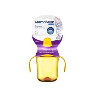 Mammelan поильник с силиконовым носиком и ручками с 6 месяцев 240мл