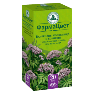 Валерианы корневища с корнями порошок фильтр-пакет 1,5г №20