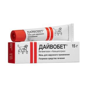 Дайвобет мазь для наружного применения 15г 