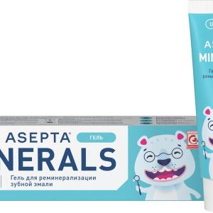Асепта Kids реминерализующий гель для зубов для детей 6+лет туба 40г