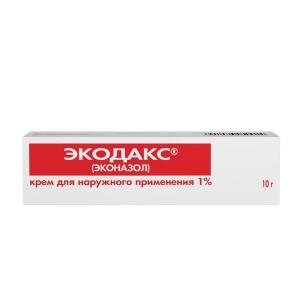 Экодакс крем для наружного применения 1% туба 10г