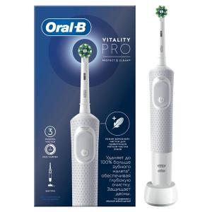 Oral-B Vitality Pro D103.413.3 тип 3708 электрическая зубная щетка с зарядным устройством тип 3757 цвет белый