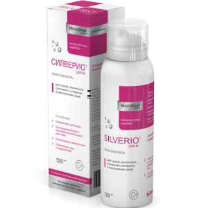 Силверио дерм пена-аэрозоль 125мл