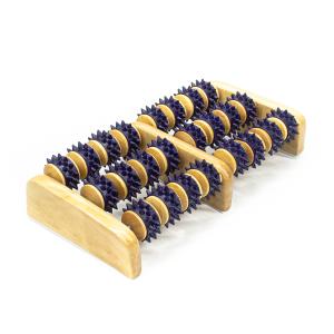 Массажер деревянный для ног Счеты с шипами ER 1017