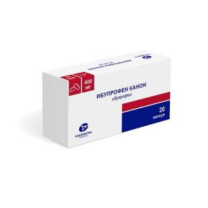 Ибупрофен Канон капсулы 400мг №20