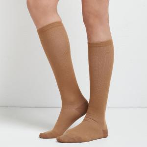 ЭЛАСМА женские компрессионные гольфы 1 класс компрессии бежевые C-501 размер 4 (l)