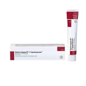 Целестодерм-В с Гарамицином крем для наружного применения 0,1%+0,1% туба 30г